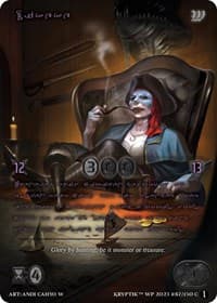 Likeke (Purple Kryptik Language) - Wicked Prophecy [Wave 1] - Kryptik TCG card