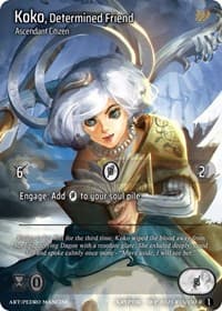 Koko, Determined Friend - Wicked Prophecy [Wave 1] - Kryptik TCG card