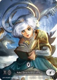 Koko, Determined Friend (Box Topper) - Wicked Prophecy [Wave 1] - Kryptik TCG card