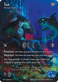 Tua - Wicked Prophecy [Wave 1] - Kryptik TCG card