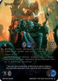 Drikki (Gold Kryptik Language) - Wicked Prophecy [Wave 1] - Kryptik TCG card