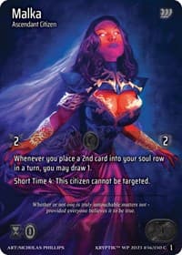Malka - Wicked Prophecy [Wave 1] - Kryptik TCG card