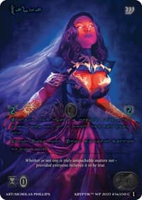 Malka (Green Kryptik Language) - Wicked Prophecy [Wave 1] - Kryptik TCG card