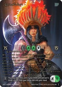 Kralle (Gold Kryptik Language) - Wicked Prophecy [Wave 1] - Kryptik TCG card
