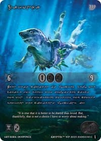 Zakonza (Silver Kryptik Language) - Wicked Prophecy [Wave 1] - Kryptik TCG card