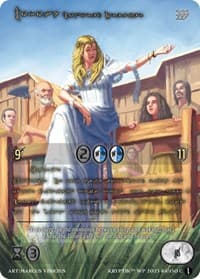Mokosh, Honored Dreamer (Gold Kryptik Language) - Wicked Prophecy [Wave 1] - Kryptik TCG card