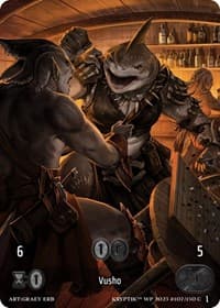 Vusho (Box Topper) - Wicked Prophecy [Wave 1] - Kryptik TCG card