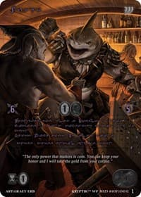 Vusho (Purple Kryptik Language) - Wicked Prophecy [Wave 1] - Kryptik TCG card