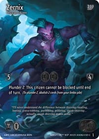 Zernix - Wicked Prophecy [Wave 1] - Kryptik TCG card