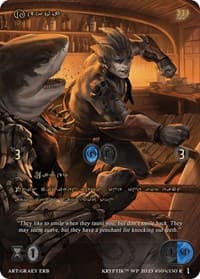 Kekoa (Gold Kryptik Language) - Wicked Prophecy [Wave 1] - Kryptik TCG card