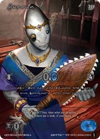 Pohaku (Silver Kryptik Language) - Wicked Prophecy [Wave 1] - Kryptik TCG card