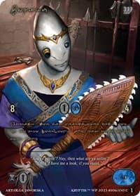 Pohaku (Gold Kryptik Language) - Wicked Prophecy [Wave 1] - Kryptik TCG card