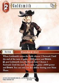 Goldsmith - Dawn of Heroes - Final Fantasy TCG card