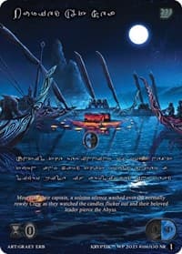Buried At Sea (Silver Kryptik Language) - Wicked Prophecy [Wave 1] - Kryptik TCG card