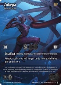 Zokepa - Wicked Prophecy [Wave 1] - Kryptik TCG card