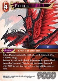 Phoinix - Dawn of Heroes - Final Fantasy TCG card