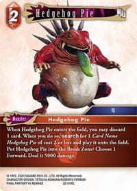 Hedgehog Pie - Dawn of Heroes - Final Fantasy TCG card
