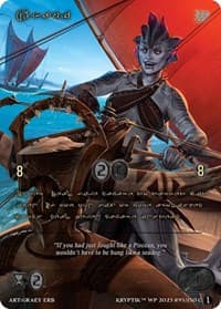 Akami (Gold Kryptik Language) - Wicked Prophecy [Wave 1] - Kryptik TCG card