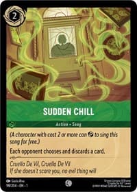 Sudden Chill - The First Chapter - Disney Lorcana card