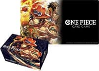 One Piece Card Game: Playmat and Storage Box Set - Portgas.D.Ace - Bandai Supply Bundles - Supply Bundles card