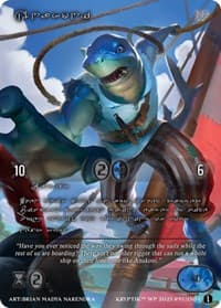 Anakoni (Silver Kryptik Language) - Wicked Prophecy [Wave 1] - Kryptik TCG card