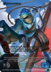 Anakoni (Green Kryptik Language) - Wicked Prophecy [Wave 1] - Kryptik TCG card