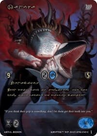 Kanuha (Gold Kryptik Language) - Wicked Prophecy [Wave 1] - Kryptik TCG card