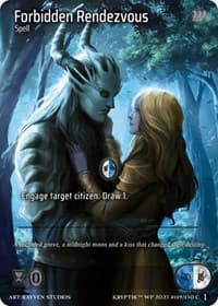 Forbidden Rendezvous - Wicked Prophecy [Wave 1] - Kryptik TCG card