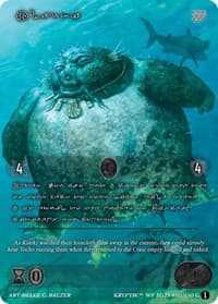 Klarki (Silver Kryptik Language) - Wicked Prophecy [Wave 1] - Kryptik TCG card