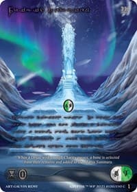 Frigid Requiem (Purple Kryptik Language) - Wicked Prophecy [Wave 1] - Kryptik TCG card
