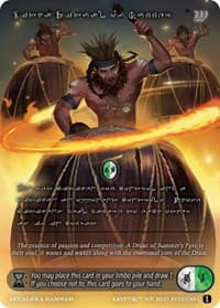 Litha, Ritual of Summer (Silver Kryptik Language) - Wicked Prophecy [Wave 1] - Kryptik TCG card