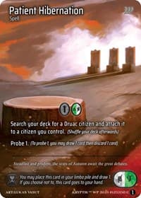 Patient Hibernation - Wicked Prophecy [Wave 1] - Kryptik TCG card