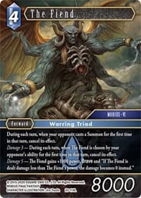 The Fiend - Dawn of Heroes - Final Fantasy TCG card
