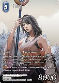 Yuna (Full Art) - Dawn of Heroes - Final Fantasy TCG card