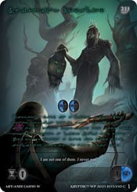 Shifting Loyalty (Green Kryptik Language) - Wicked Prophecy [Wave 1] - Kryptik TCG card