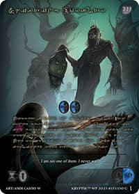Shifting Loyalty (Gold Kryptik Language) - Wicked Prophecy [Wave 1] - Kryptik TCG card