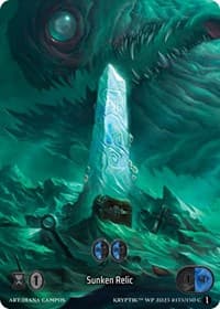 Sunken Relic (Box Topper) - Wicked Prophecy [Wave 1] - Kryptik TCG card