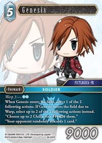 Genesis - Dawn of Heroes - Final Fantasy TCG card