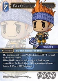 Wakka - Dawn of Heroes - Final Fantasy TCG card