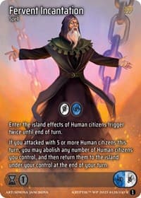 Fervent Incantation - Wicked Prophecy [Wave 1] - Kryptik TCG card