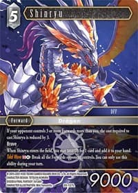 Shinryu - Dawn of Heroes - Final Fantasy TCG card
