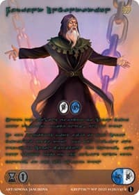 Fervent Incantation (Green Kryptik Language) - Wicked Prophecy [Wave 1] - Kryptik TCG card