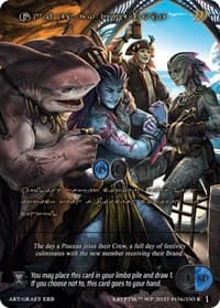 Unified by the Code (Gold Kryptik Language) - Wicked Prophecy [Wave 1] - Kryptik TCG card