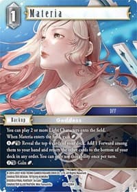 Materia - Dawn of Heroes - Final Fantasy TCG card