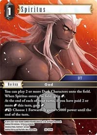 Spiritus - Dawn of Heroes - Final Fantasy TCG card