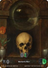 Memento Mori (Box Topper) - Wicked Prophecy [Wave 1] - Kryptik TCG card