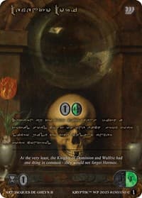 Memento Mori (Gold Kryptik Language) - Wicked Prophecy [Wave 1] - Kryptik TCG card
