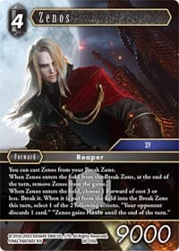 Zenos - Dawn of Heroes - Final Fantasy TCG card