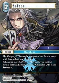 Setzer - Dawn of Heroes - Final Fantasy TCG card