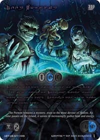 Deep Worship (Purple Kryptik Language) - Wicked Prophecy [Wave 1] - Kryptik TCG card